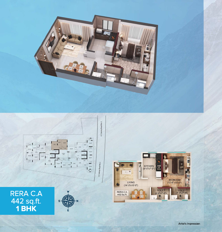 1 BHK Configurations