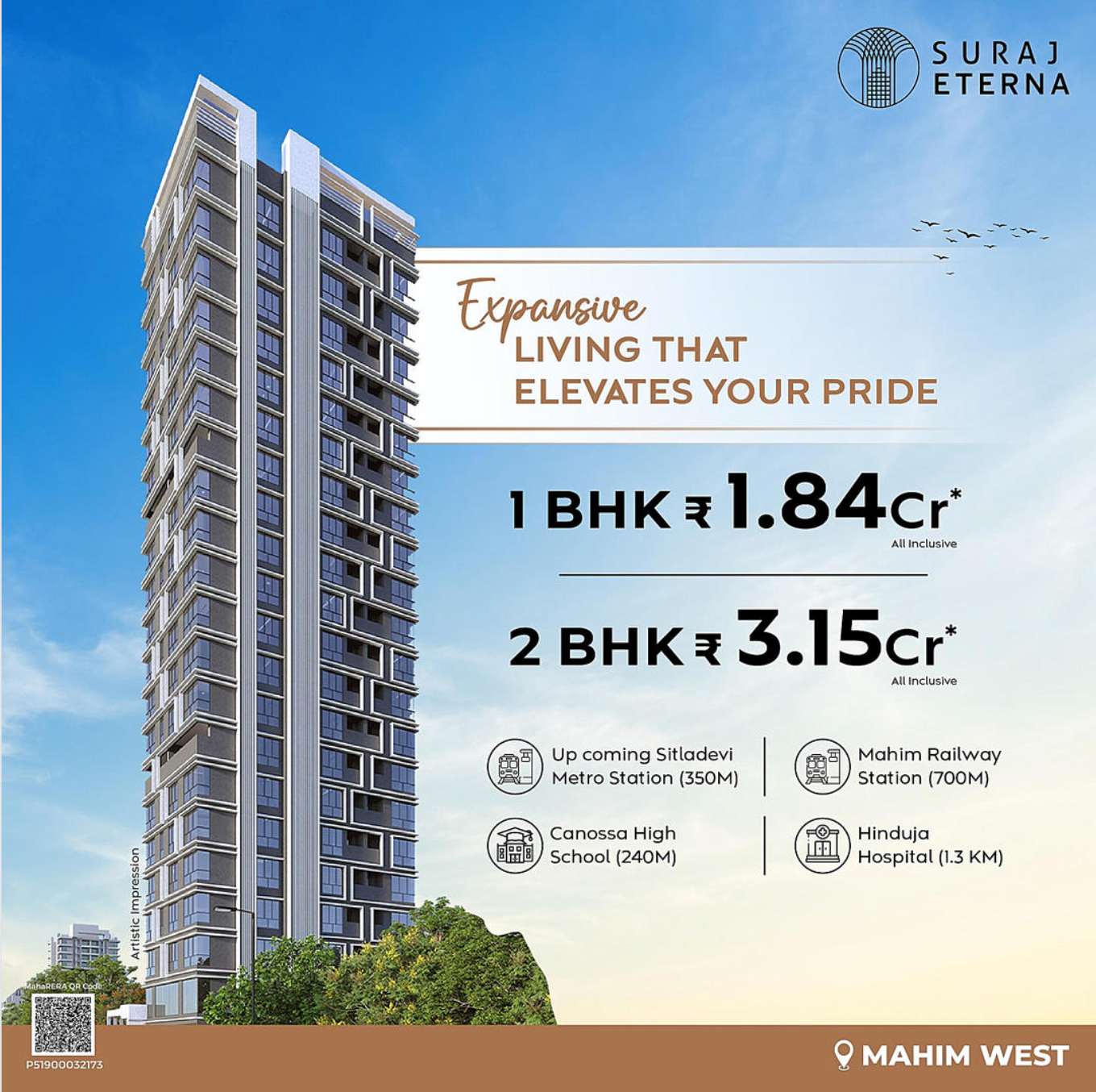 Suraj Eterna by Suraj Estate Developers Pvt Ltd