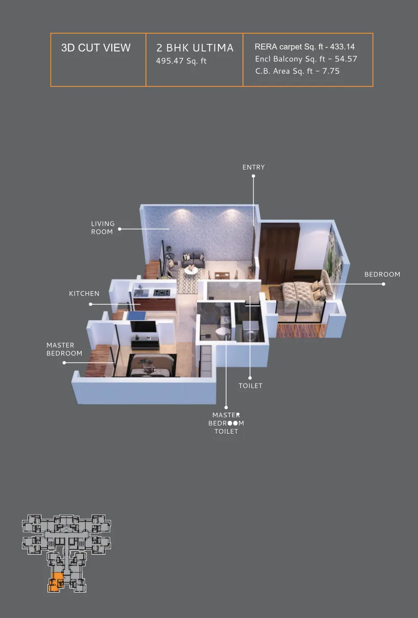 2 BHK Ultima — photo 5