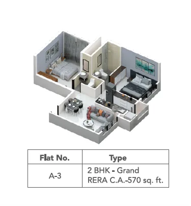 2 BHK Grand — photo 5
