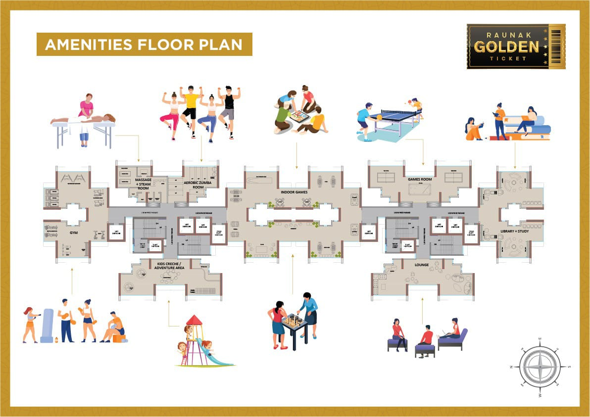 Amenities floor Plan