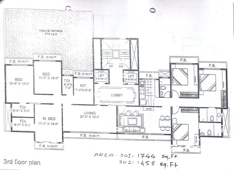 3rd Floor Plan