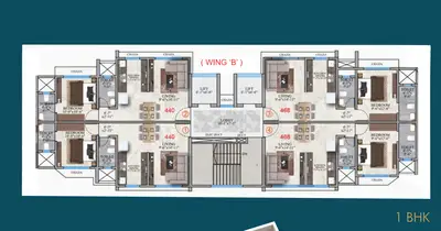 2 BHK Monarch Kitkat, Borivali East — for Sale — photo 2 thumbnail