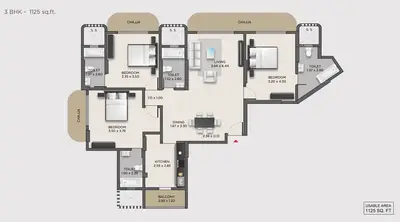 2.5 BHK Ivy Marvel, Vile Parle East — for Sale — photo 2 thumbnail