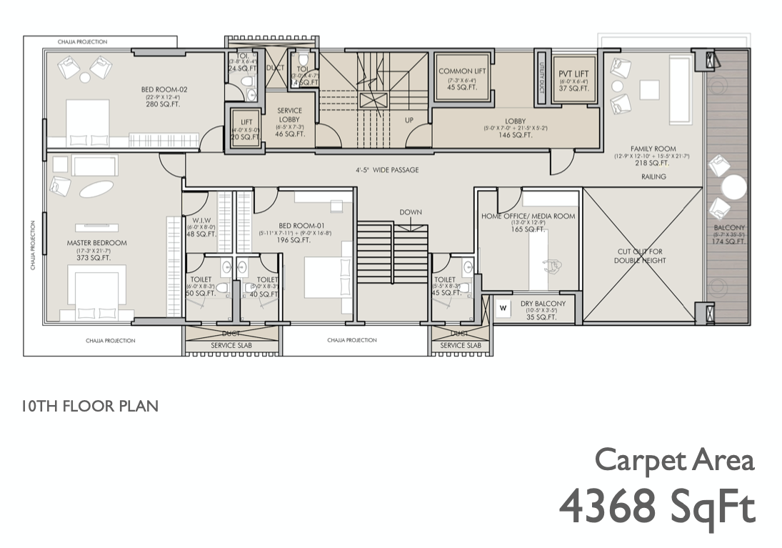 10th Floor Plan