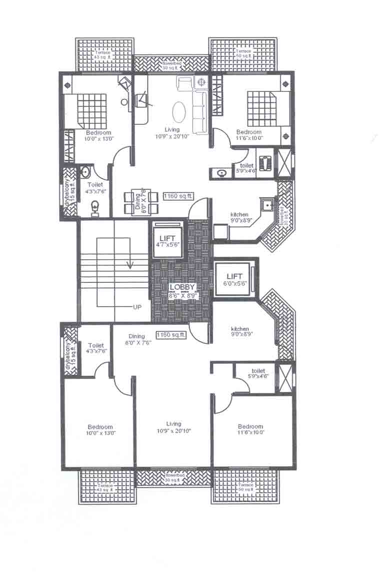 Even Floor Plan