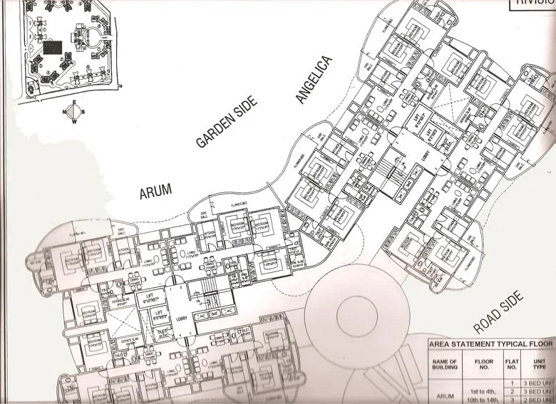 Arum and Amanda, Powai — floor plan 1