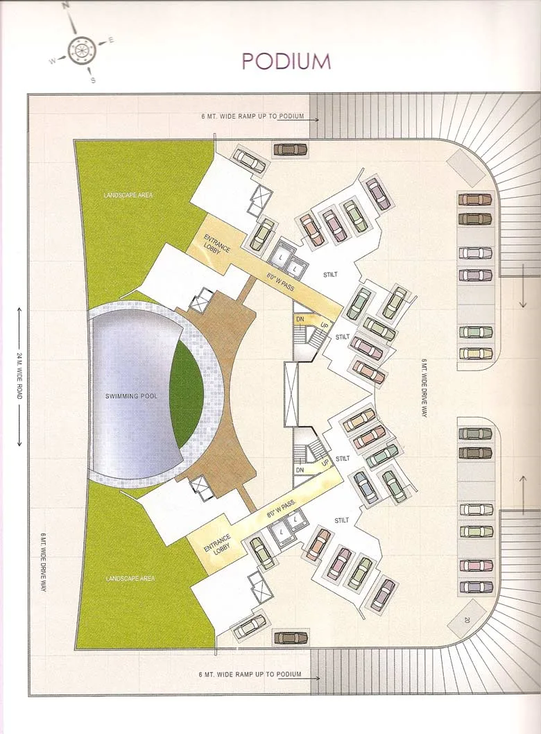 Podium Level Plan