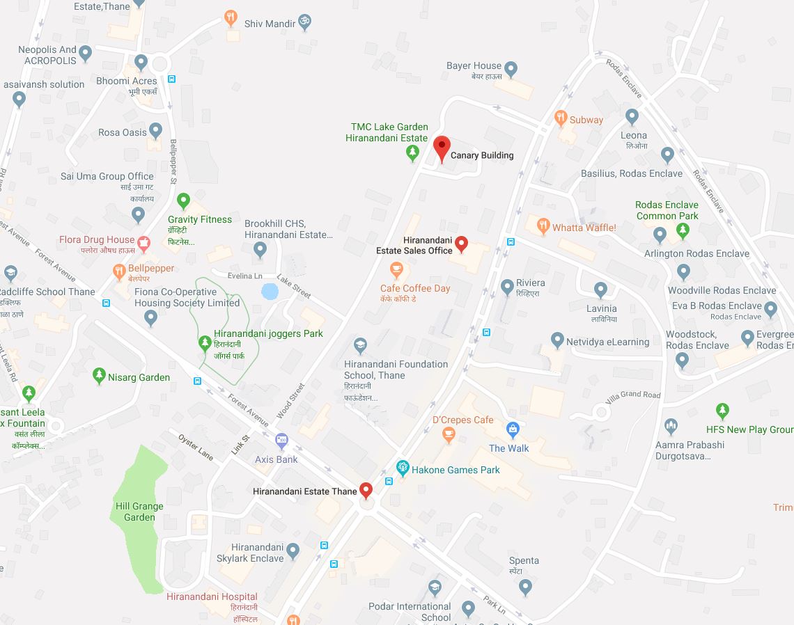 Canary Building Location Map