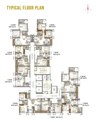 2 BHK Ashar Axis, Thane West — for Sale — photo 2 thumbnail
