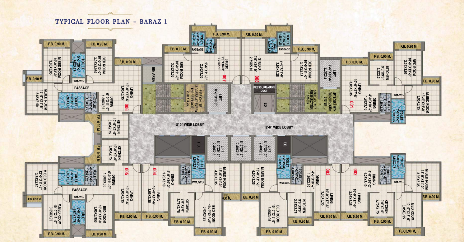 Typical Floor plan