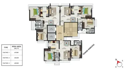 2 BHK Romell Empress, Borivali West — for Sale — photo 2 thumbnail