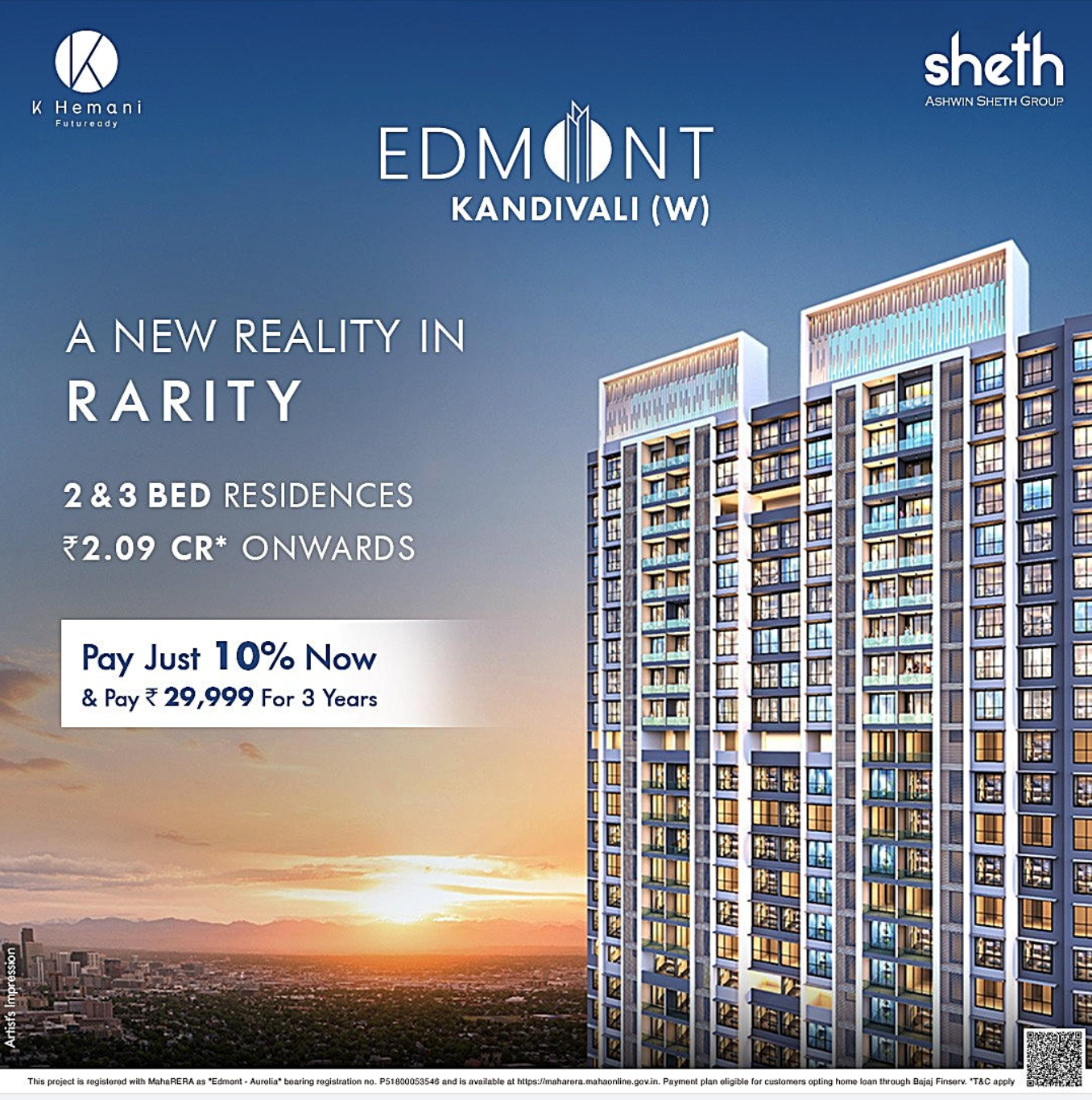 Ashwin Sheth Edmont Aurelia, Kandivali West