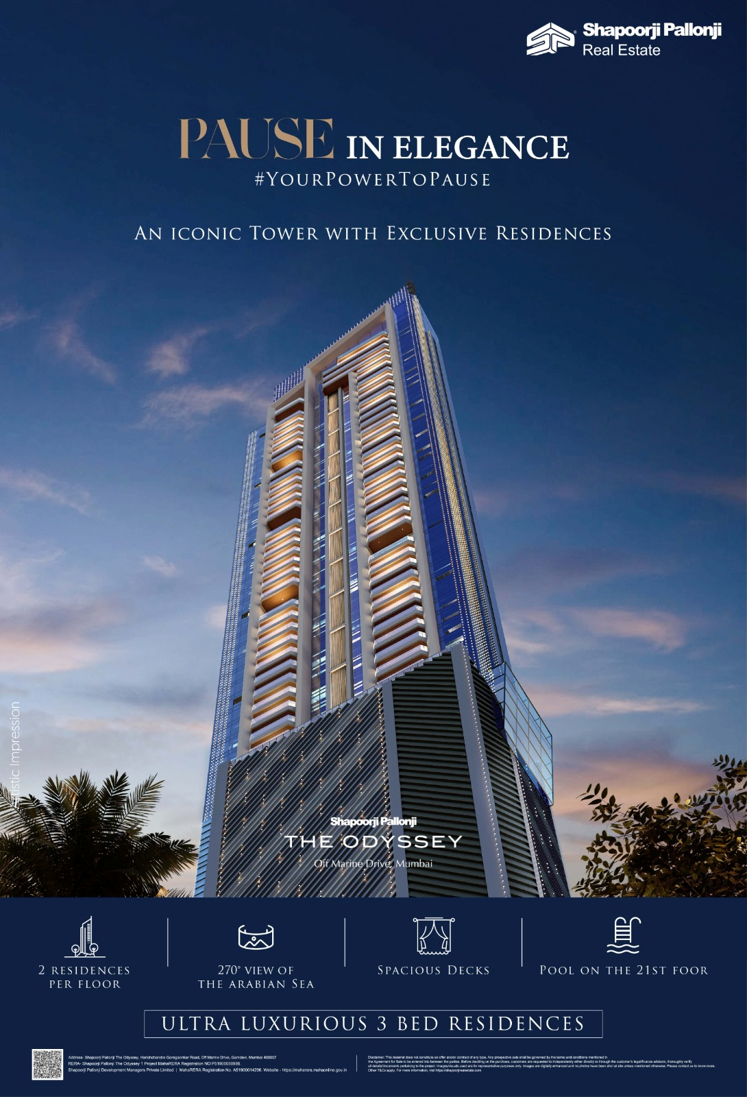30871 Main - Shapoorji Pallonji The Odyssey, Girgaon