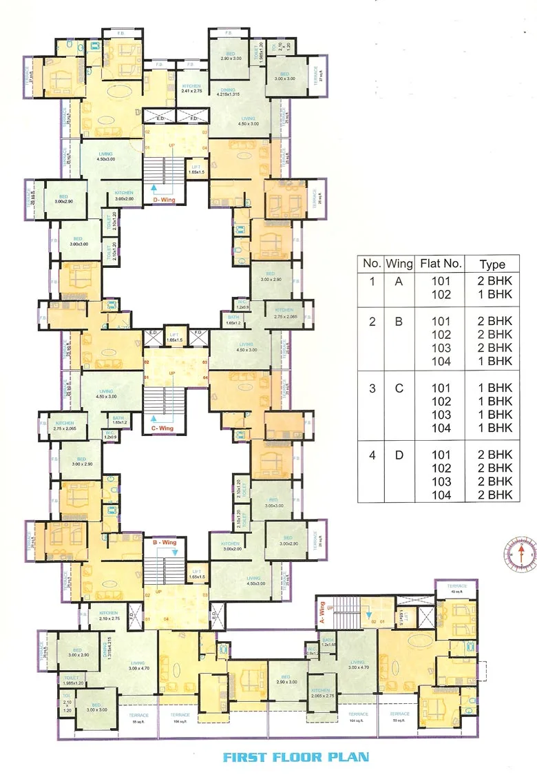 1 Floor Plan