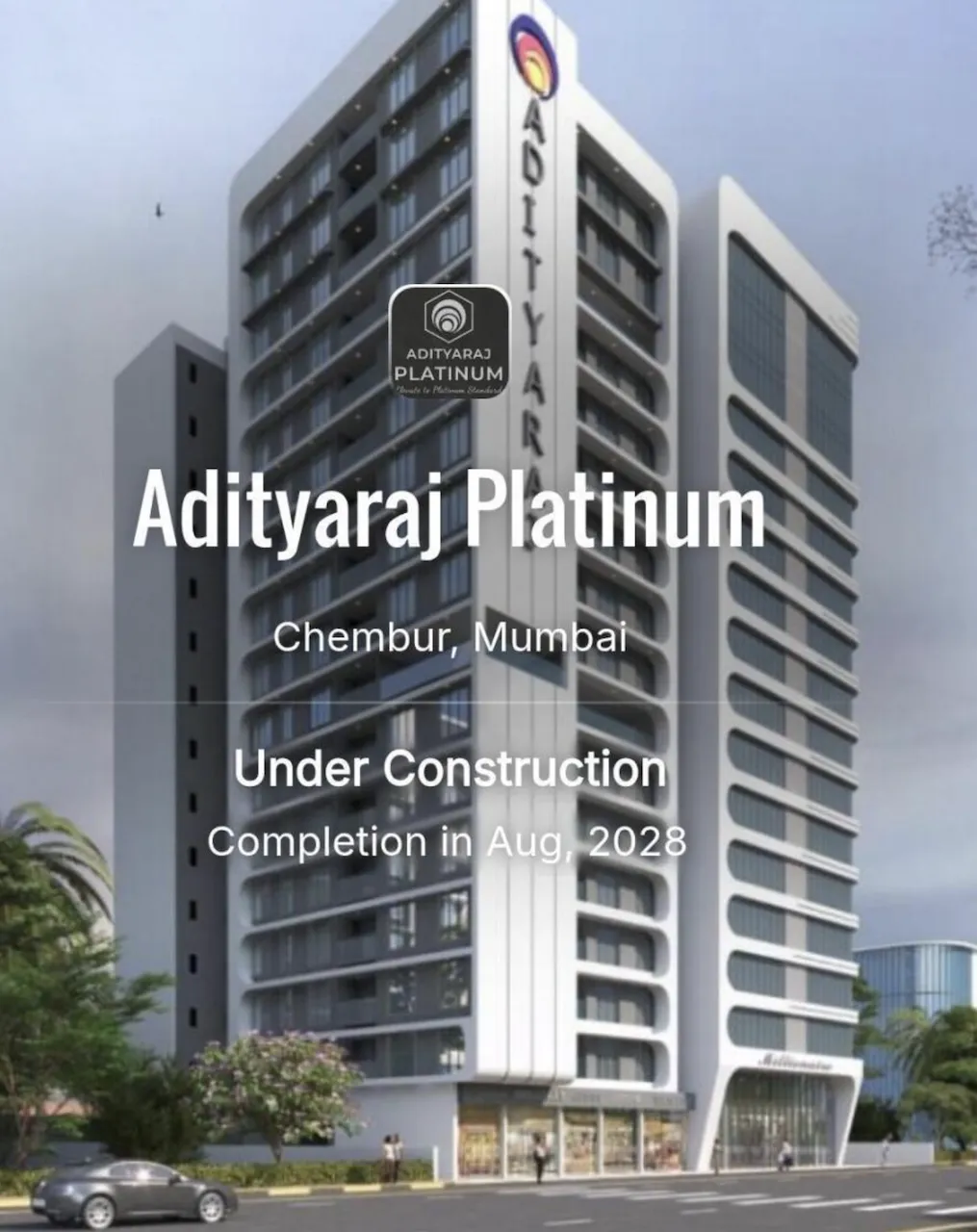 Adityaraj Platinum elevation