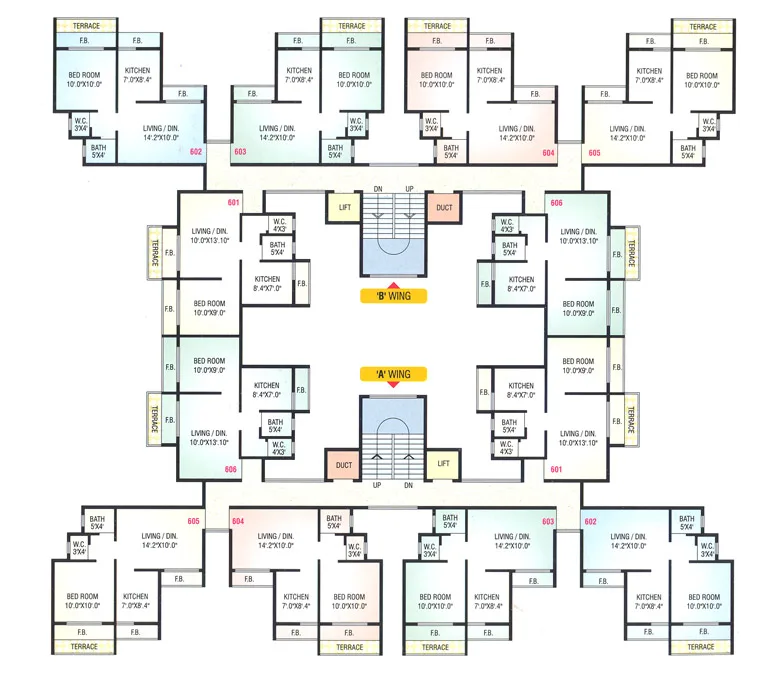 6th Floor Plan