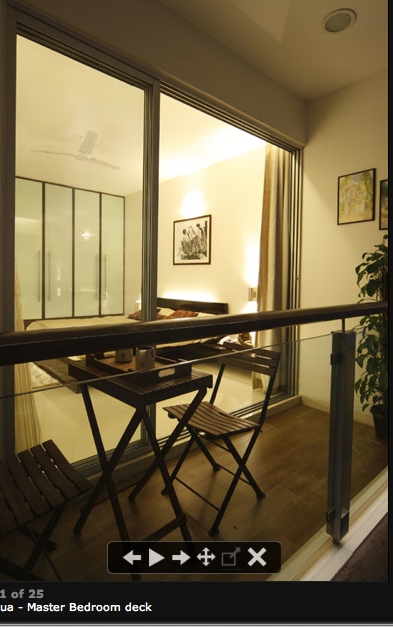 Master Room deck View