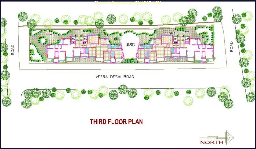 3 BHK Floor Plan