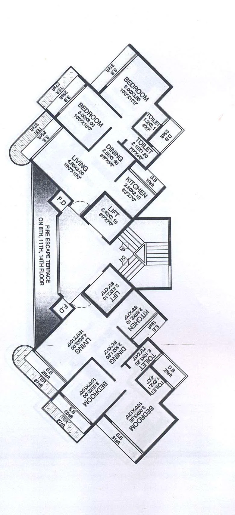 Even Floor Plan