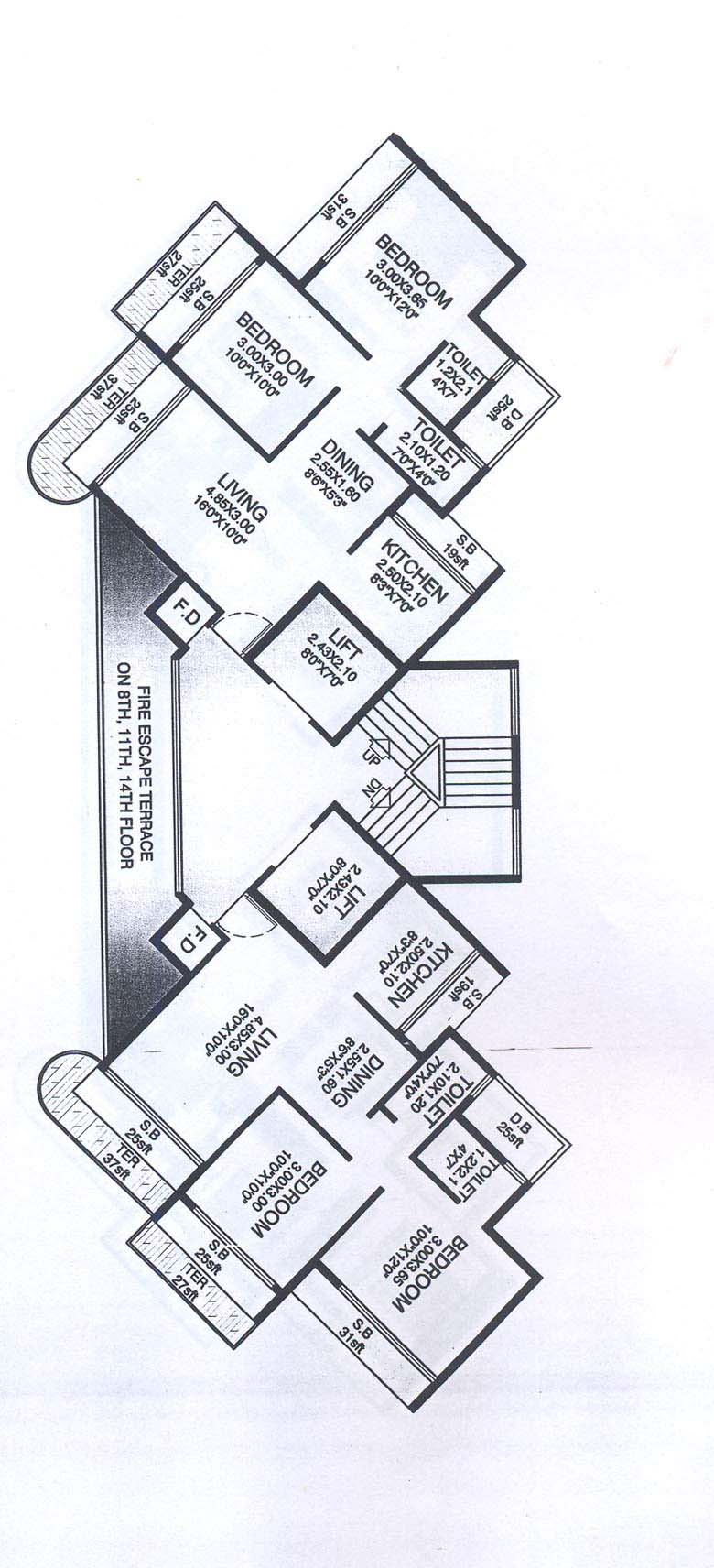 Even Floor Plan