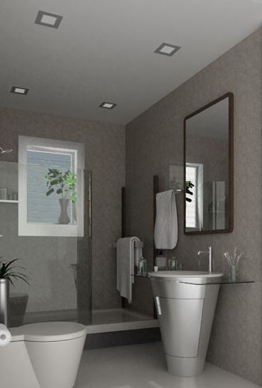 Bathroom plan