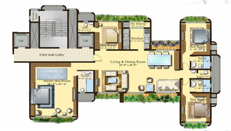 Floor Plan I