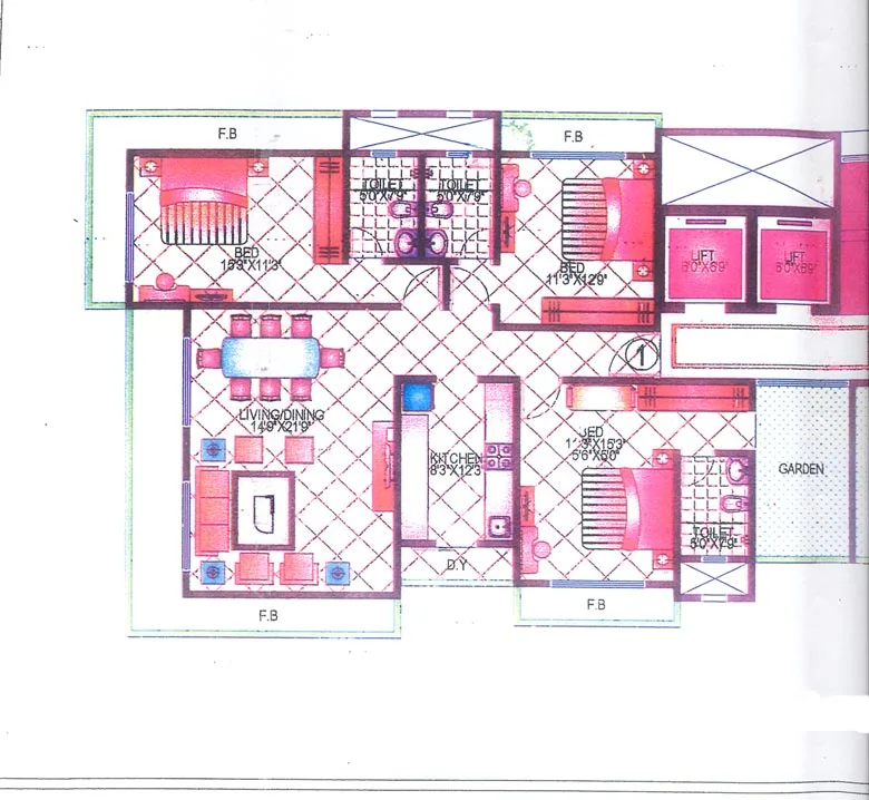 Floor Plan I