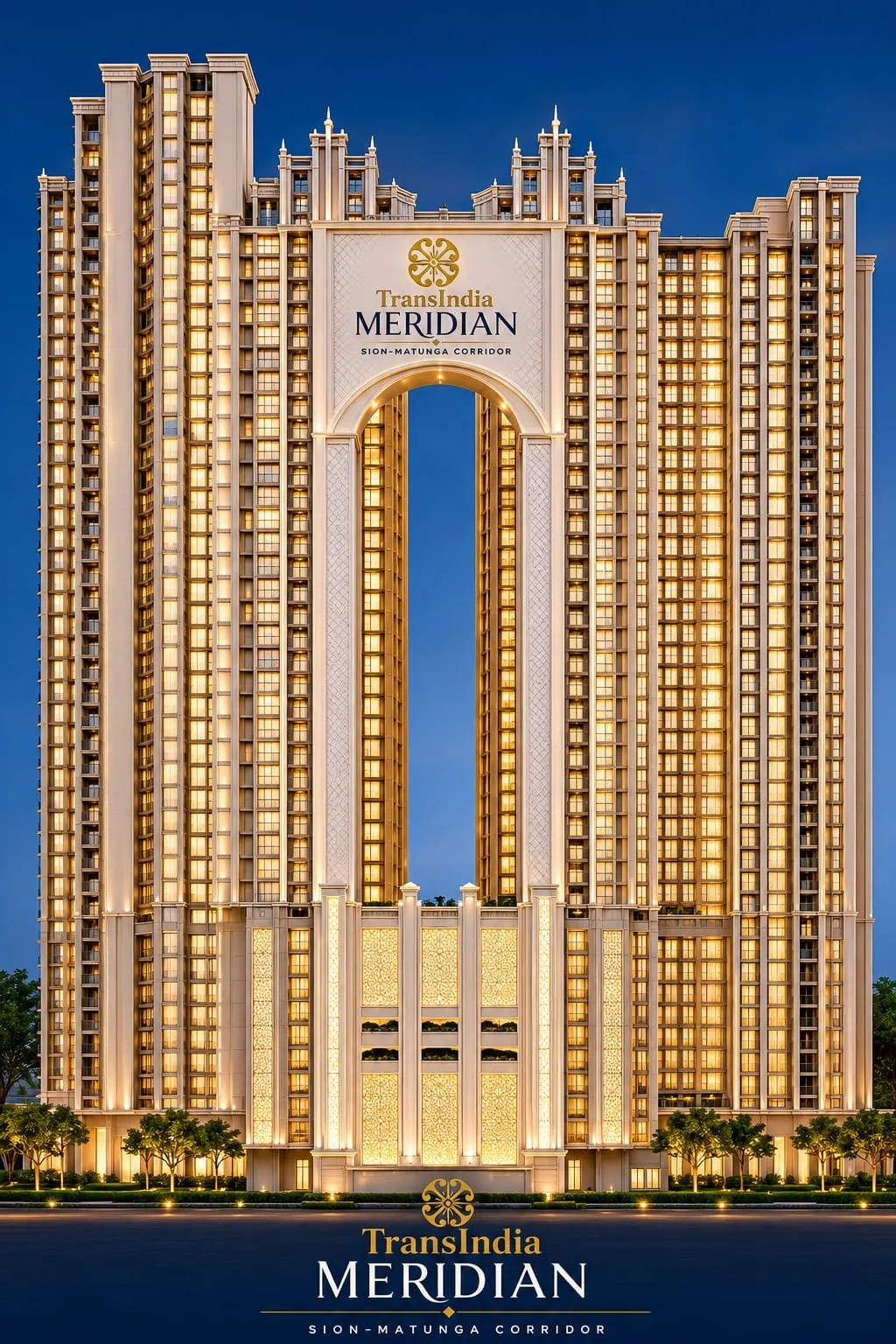 TransIndia Meridian, Sion — building view