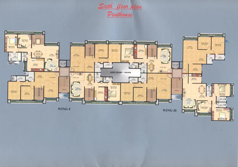 Seventh Floor Plan