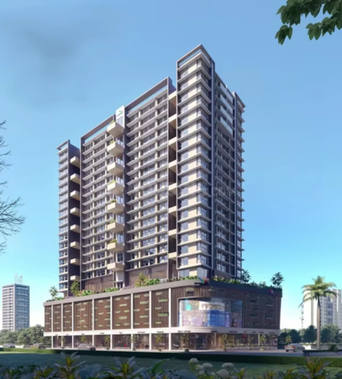 Advent Neel Residency elevation