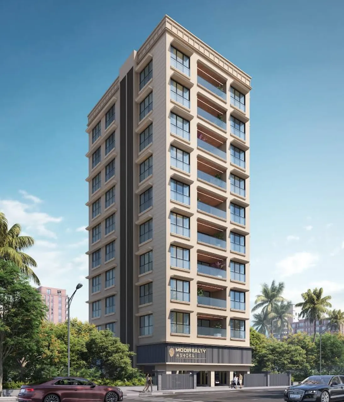 Modirealty Ashoka elevation