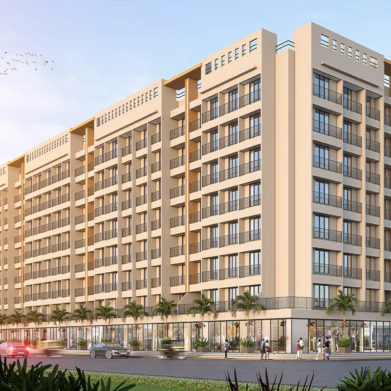 Balaji Platinum, Virar West — building view