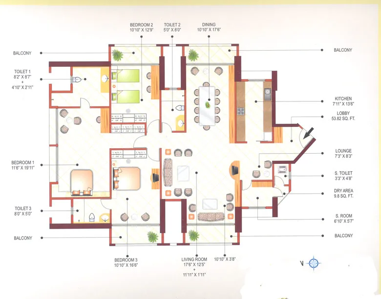 Floor Plan V