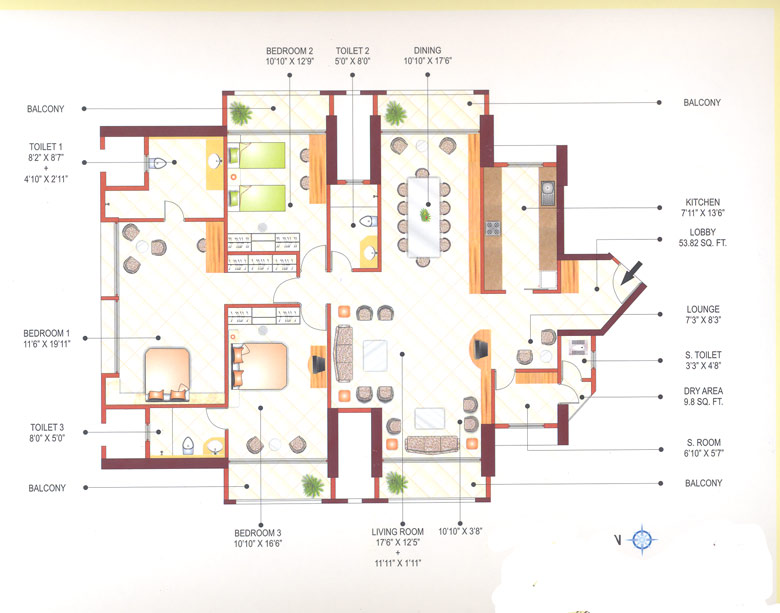 Floor Plan V
