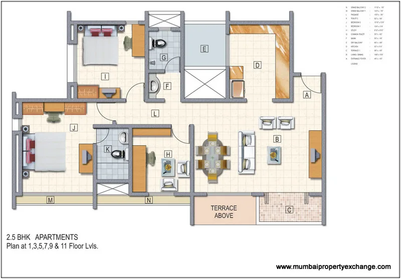 Floor Plan I