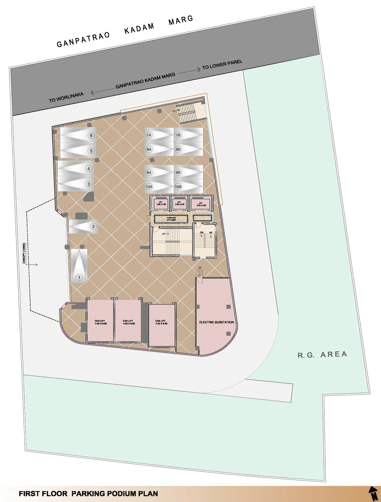 1st floor plan