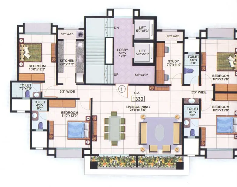 Floor Plan I