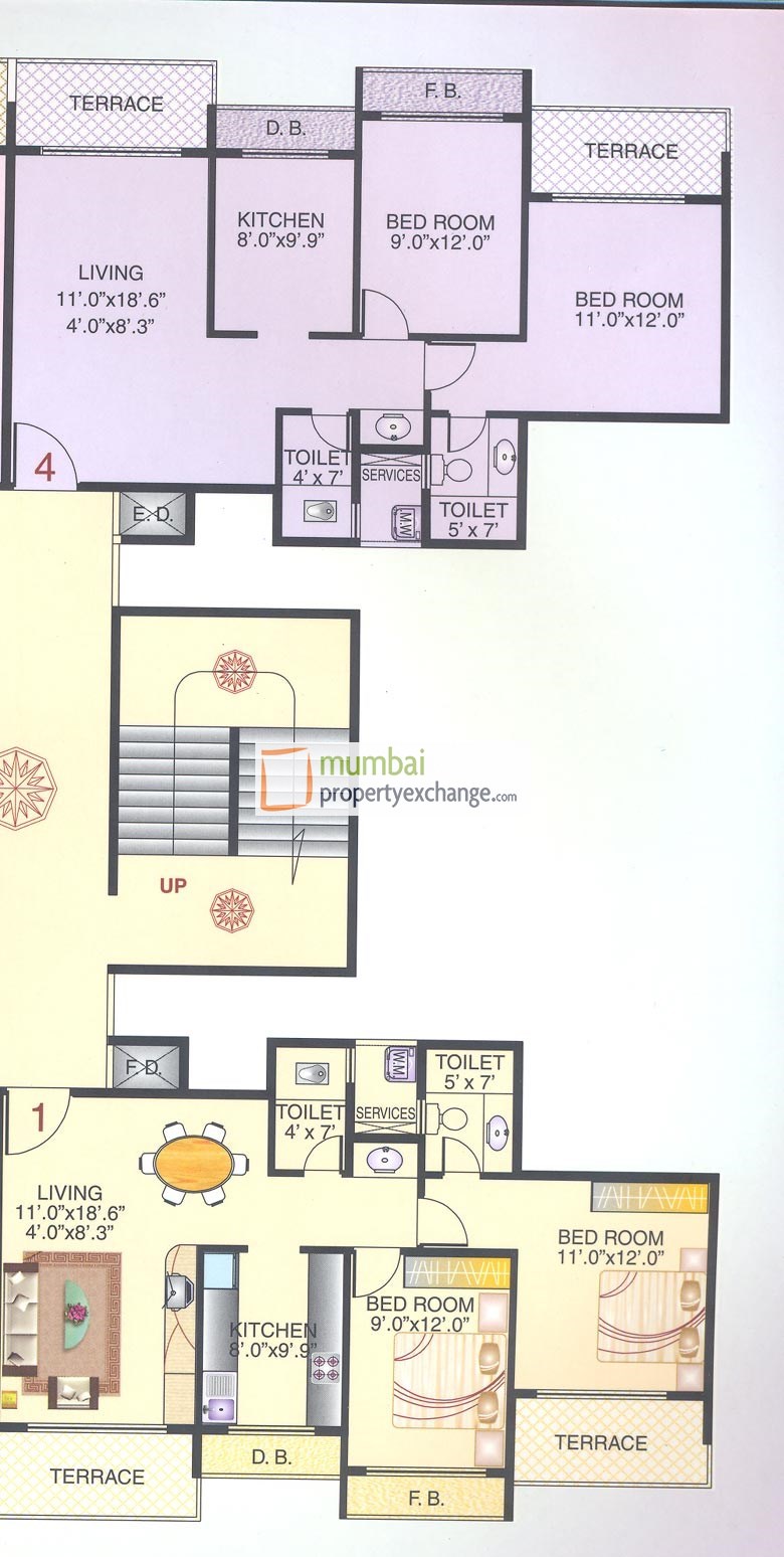 Even Floor Plan