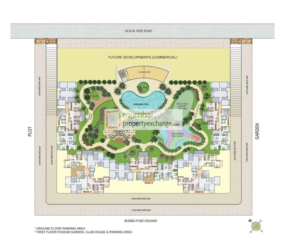 2 BHK Flats for Sale in Goodwill Garden, Kharghar