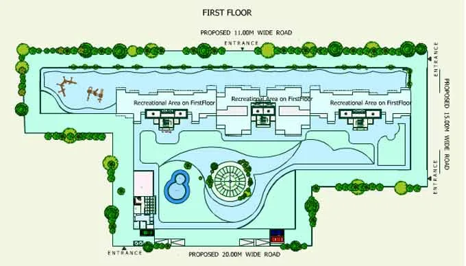 1st Floor Plan