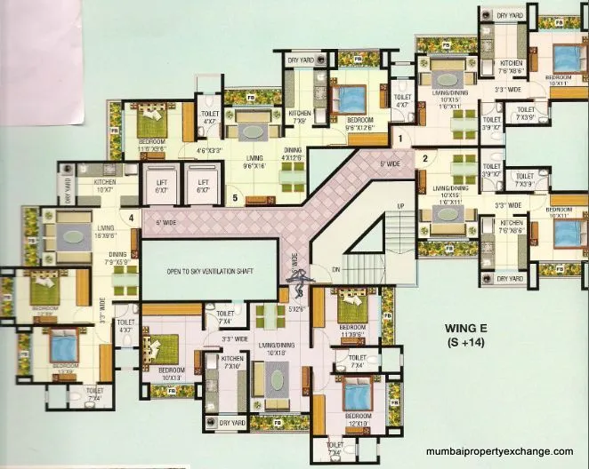 3 BHK Flats for Sale in Shree Krishna Complex, Borivali East