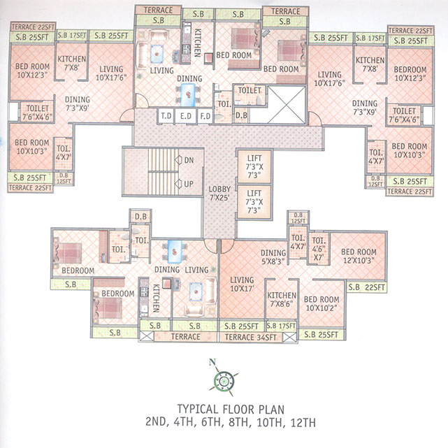 Even Floor Plan
