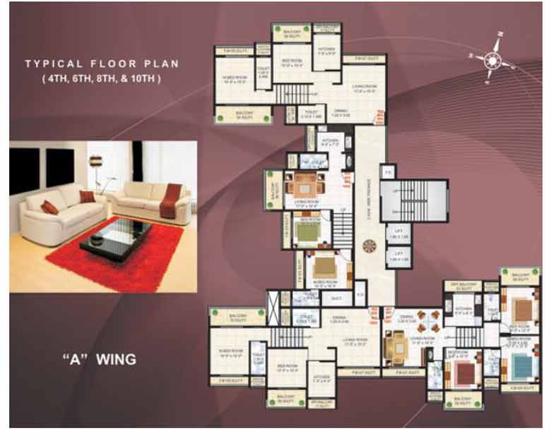 Even Floor Plan