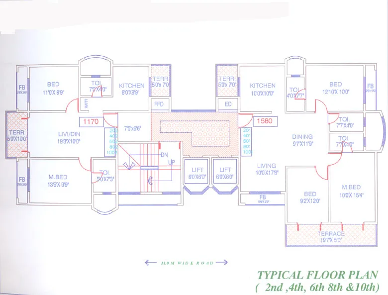 Even Floor Plan