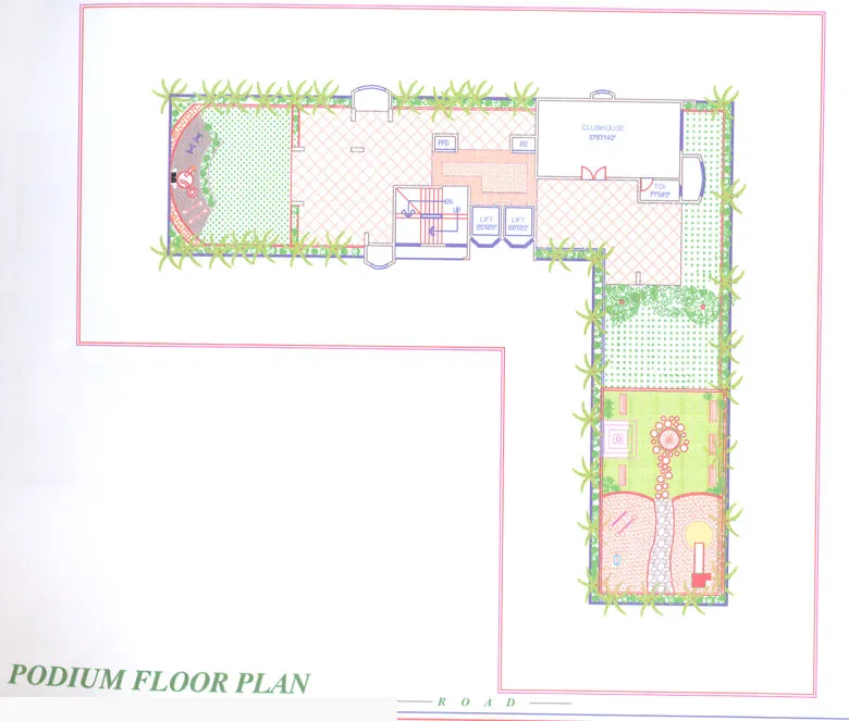 Podium Floor Plan