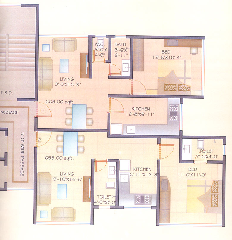 Floor Plan I