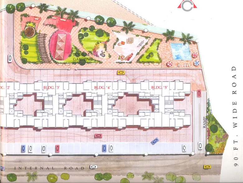 4 BHK Flats on Rent in Coral Heights, Thane West