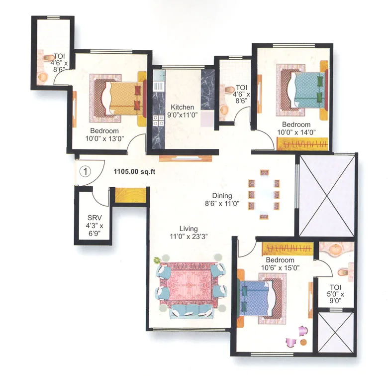 Floor Plan III