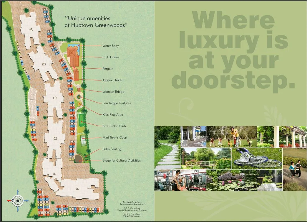 Greenwoods Amenities Layout